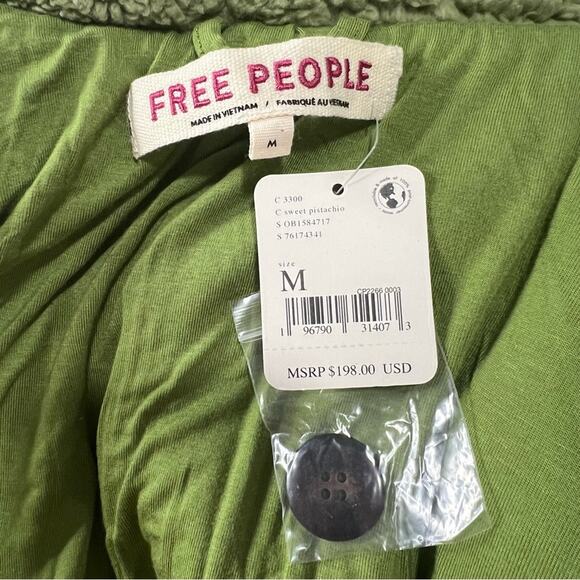 NWT NEW Free People Joplin Faux Teddy Jacket - Picture 10 of 13